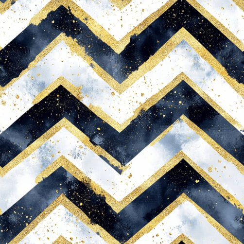 Chevron Pattern with Gold Accents Chevron Pattern with Gold Accents thumbnail