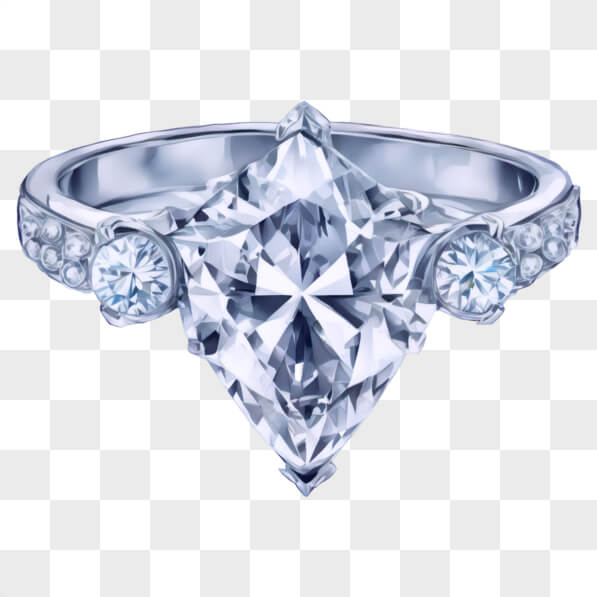 Download Elegant Diamond Ring with Unique Design Cartoons Online ...