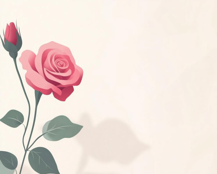 Oblica Rosa Descarga Ilustración de Rosa Rosa Fondos En Línea - Creative Fabrica