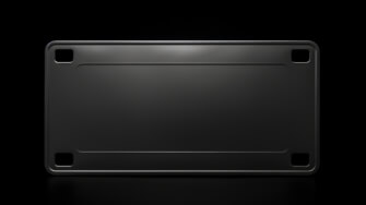 Minimalistisch Zwart Kenteken Minimalistisch Zwart Kenteken thumbnail