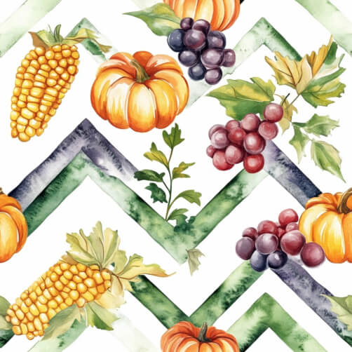 Autumn Harvest Watercolor Pattern Autumn Harvest Watercolor Pattern thumbnail