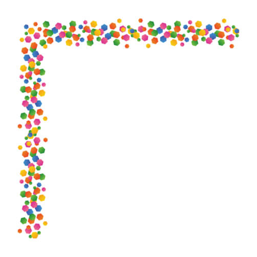 Download Colorful Sprinkle Border Design Borders & Corners Online ...