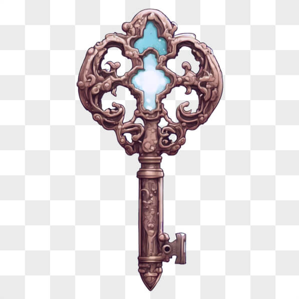 Download Ornate Vintage Key Cartoons Online - Creative Fabrica