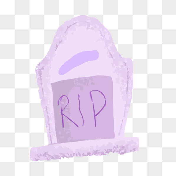 Download Stylized Gravestone with RIP Inscription PNGs Online ...