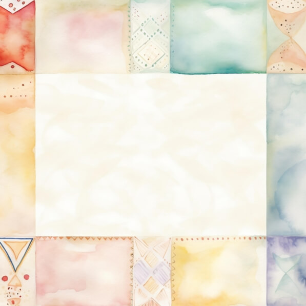 Download Watercolor Patchwork Design Backgrounds Online - Creative Fabrica