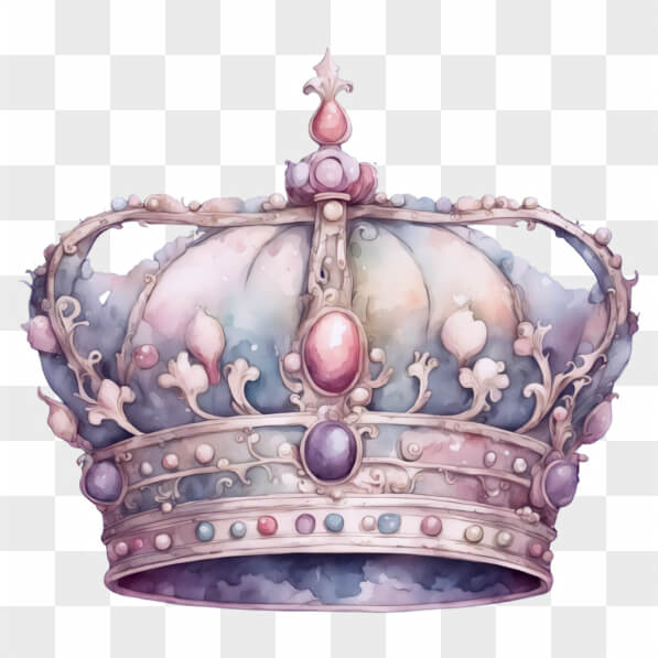 Download Whimsical Watercolor Crown Cartoons Online - Creative Fabrica