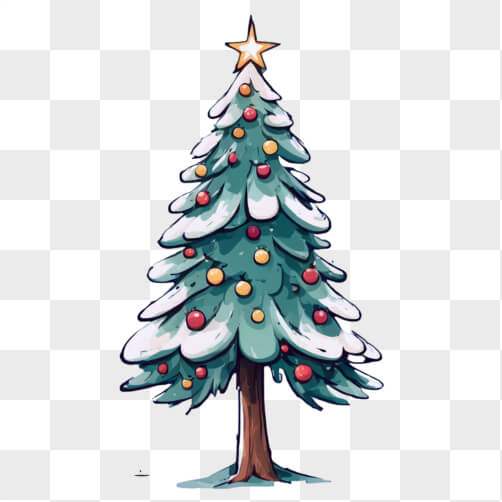 Árvore de Natal Festiva com Enfeites Árvore de Natal Festiva com Enfeites thumbnail