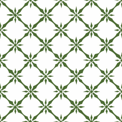 Geometric Leaf Pattern in Green Patterns Geometric Leaf Pattern in Green Patterns thumbnail