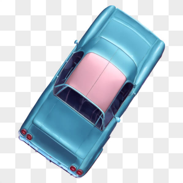 Voiture Bleue Personnalisée | Vecteur Premium