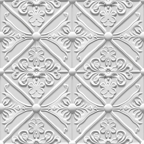 Ornamental White Tile Pattern Ornamental White Tile Pattern thumbnail