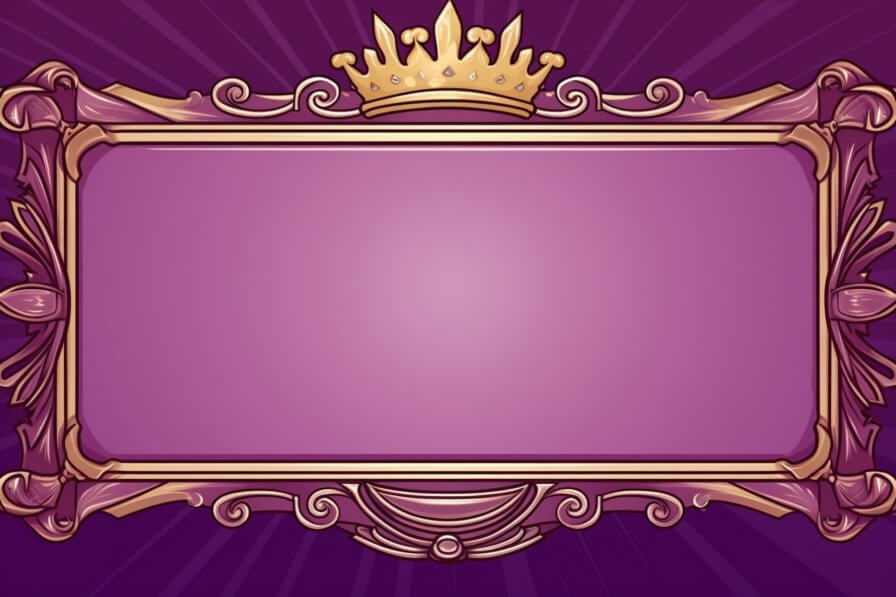 Download Ornate Decorative Frame with Crown Backgrounds Online ...