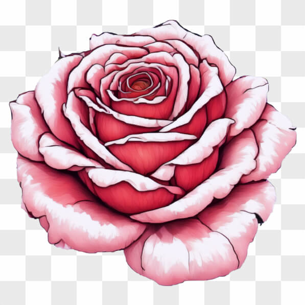 Download Beautifully Rendered Rose Cartoons Online - Creative Fabrica