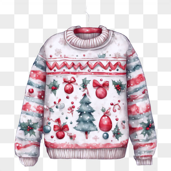 Descarga Suéter navideño festivo con decoraciones navideñas Cartoons En ...