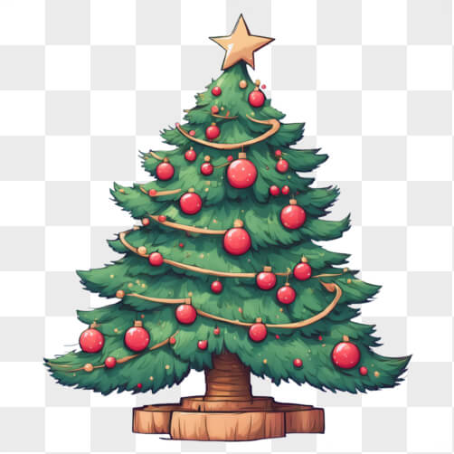 Árvore de Natal Decorada Festivamente Árvore de Natal Decorada Festivamente thumbnail