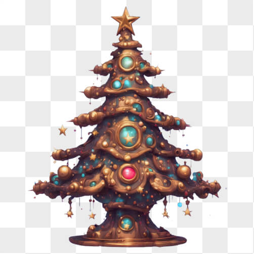 Árvore de Natal Cartoon Caprichosa Árvore de Natal Cartoon Caprichosa thumbnail