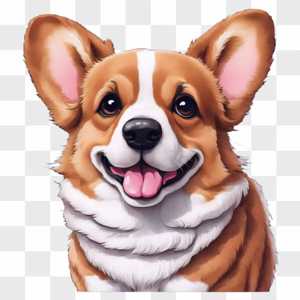 Set Di Cani Corgi Cartoon Cartoon Cartoon Dog Character Design Con Colori Piatti In Varie Posizioni 106868962 - Foto 7