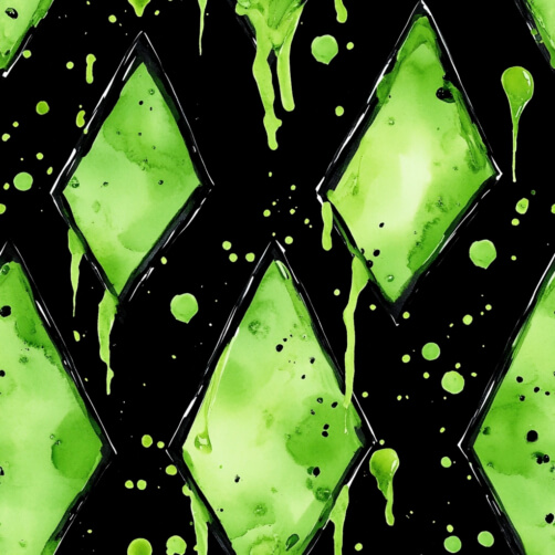 Abstract Green Diamond Pattern thumbnail
