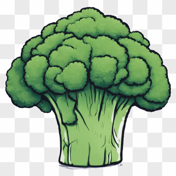 Download Cartoon-style Broccoli Illustration Cartoons Online - Creative ...