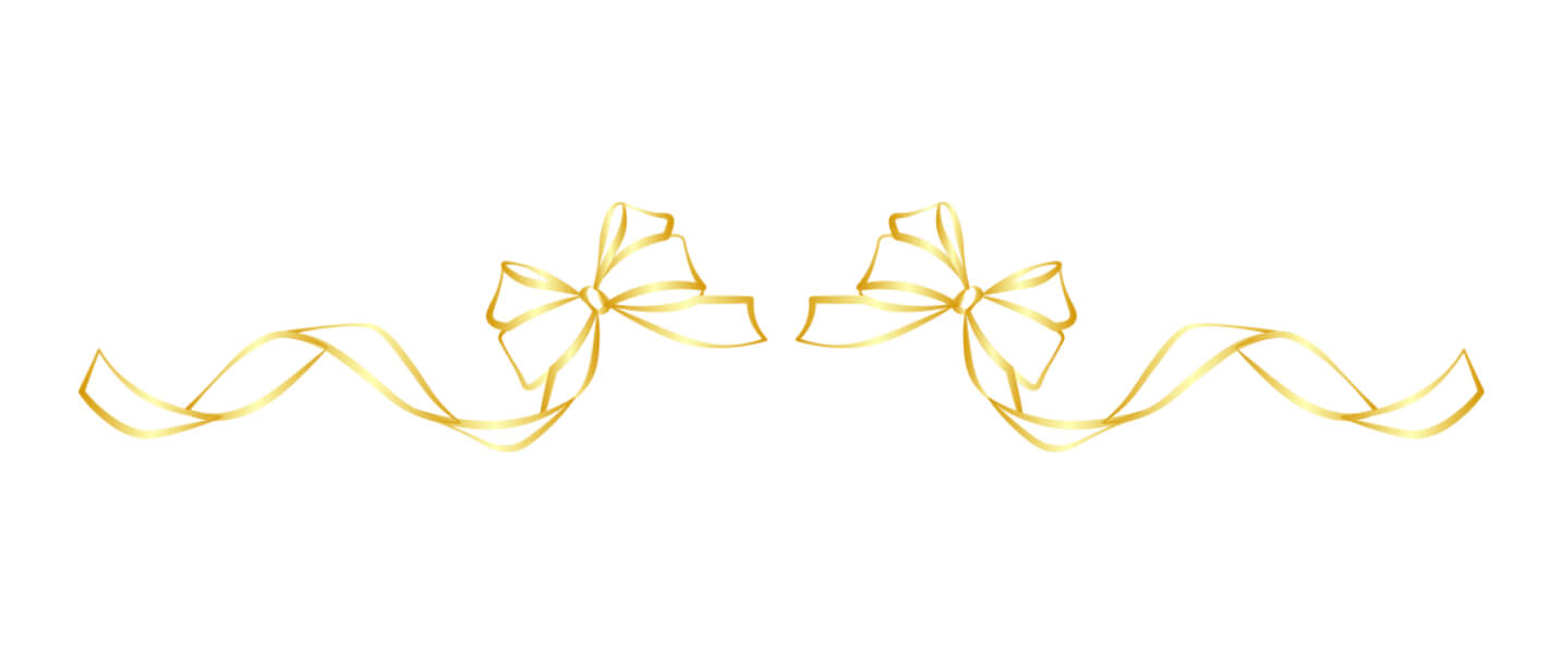 Descarga Cintas y lazos dorados decorativos Bordes y Esquinas En Línea -  Creative Fabrica, image size:1433x597