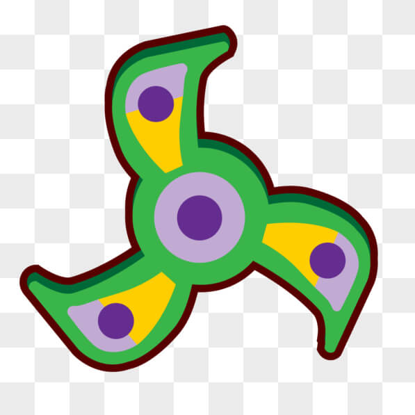 Download Colorful Abstract Fidget Spinner Design PNGs Online - Creative ...