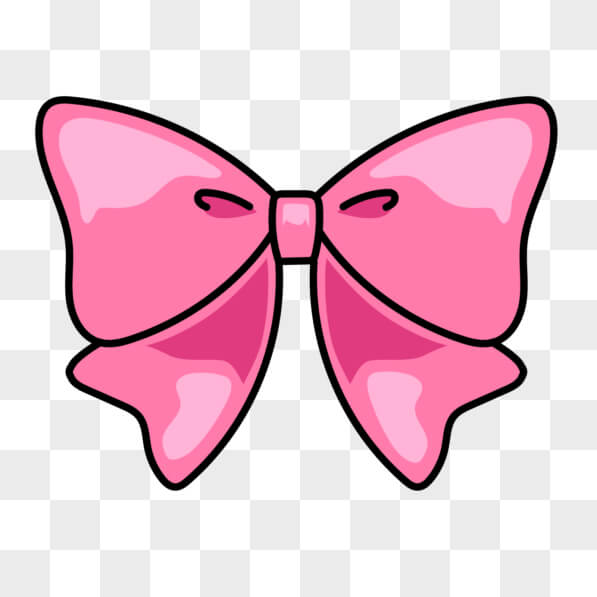 Descarga Ilustración de moño rosa PNGs En Línea - Creative Fabrica