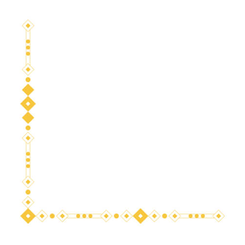 Yellow Abstract Geometric Pattern Border Download Stylized Yellow Geometric Decorative Border Borders & Corners ...