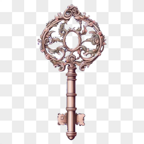 Download Ornate Decorative Key Cartoons Online - Creative Fabrica