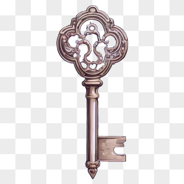 Download Ornate Vintage Key Cartoons Online - Creative Fabrica