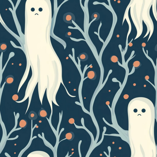 Whimsical Ghost Pattern Whimsical Ghost Pattern thumbnail