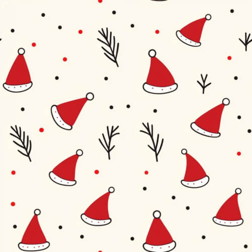 Festive Christmas Hat Pattern Festive Christmas Hat Pattern thumbnail