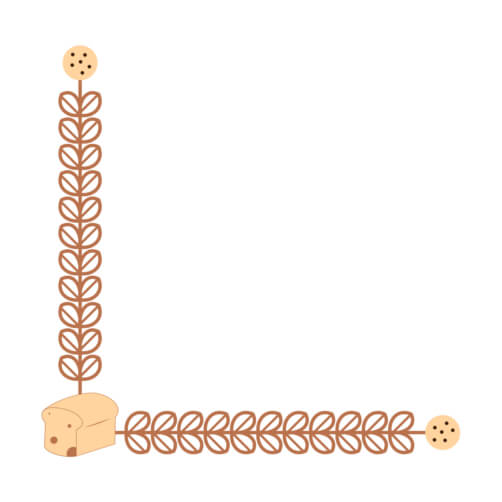 Download Baguette and Bread Roll Border Design Borders & Corners Online ...