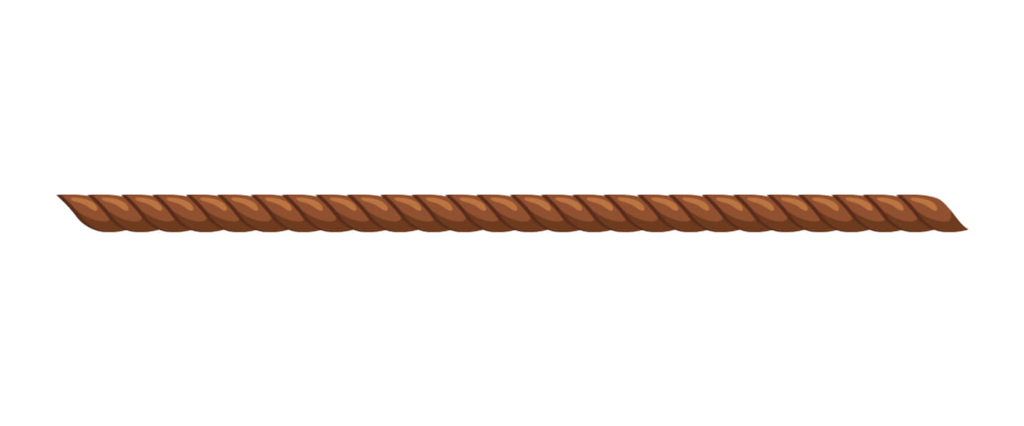Download Brown Twisted Rope Borders & Corners Online - Creative Fabrica