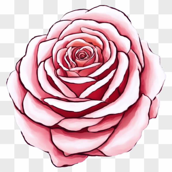 Descarga Rosa Rosa Ilustrada Cartoons En Línea - Creative Fabrica