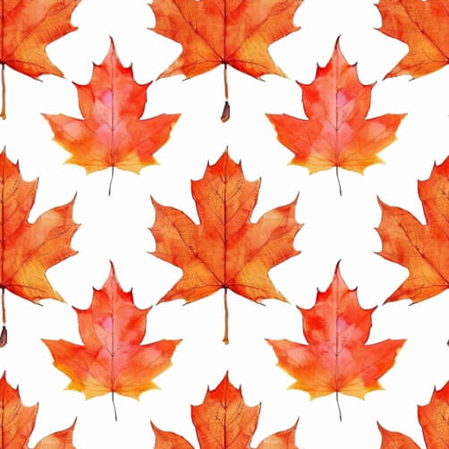 Vibrant Orange Maple Leaves Pattern Vibrant Orange Maple Leaves Pattern thumbnail