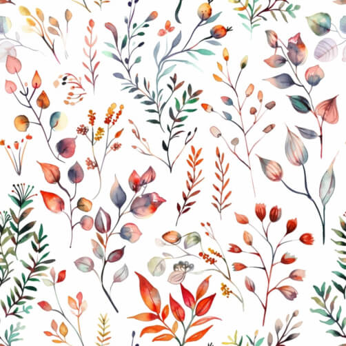 Colorful Watercolor Floral Pattern Colorful Watercolor Floral Pattern thumbnail
