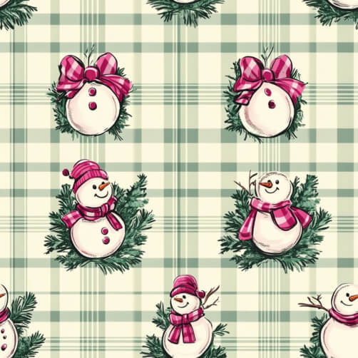 Festive Snowman Pattern for Holidays Festive Snowman Pattern for Holidays thumbnail