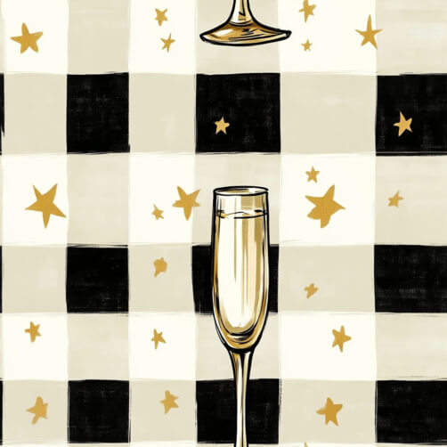 Stylish Champagne Celebration Illustration Stylish Champagne Celebration Illustration thumbnail