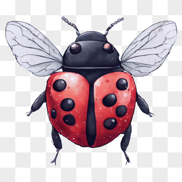 Stylized Ladybug Download Stylized Ladybug Illustration Cartoons Online - Creative Fabrica