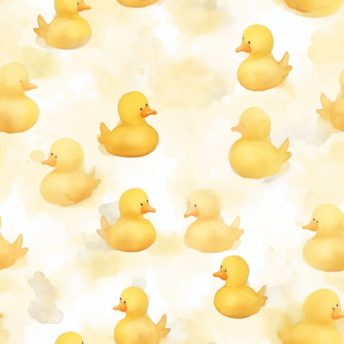Download Playful pattern of yellow rubber ducks on blue water Patterns ...