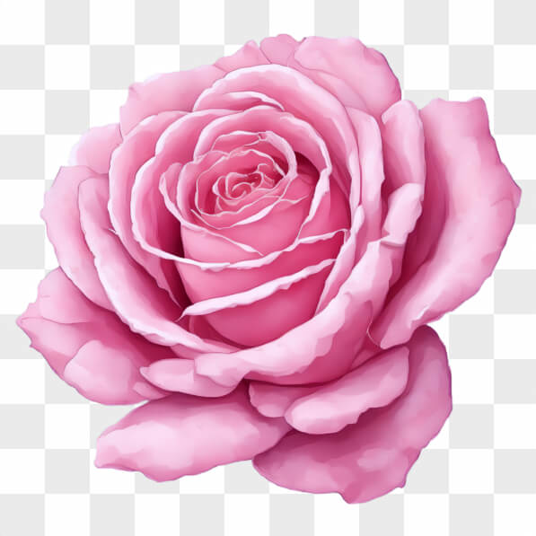 Eigon Rosa Baixe Bela Rosa Rosa Cartoons - Creative Fabrica