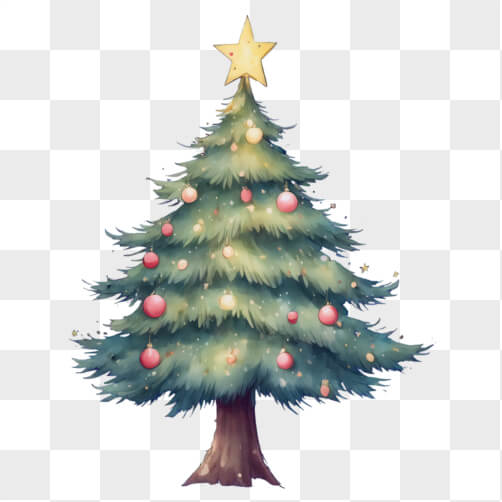 Árvore de Natal Festivamente Decorada Árvore de Natal Festivamente Decorada thumbnail
