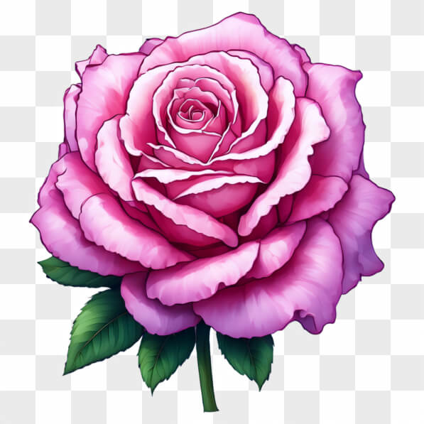 Descarga Hermosa rosa rosa Cartoons En Línea - Creative Fabrica