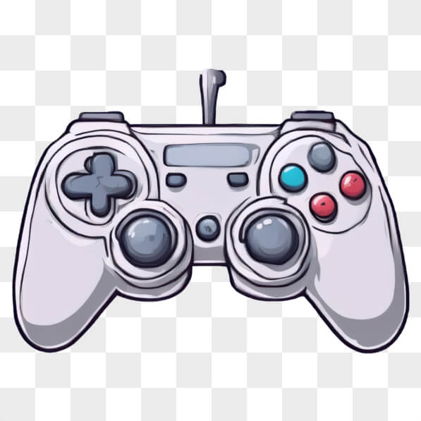 Controller Cartoon Element Download Stylized Gaming Controller Cartoons Online - Creative Fabrica