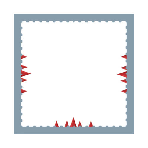 Abstract Design with Spikes Abstract Design with Spikes thumbnail