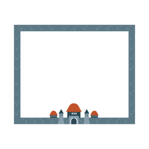 Whimsical Castle Frame Design Whimsical Castle Frame Design thumbnail