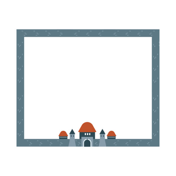 Whimsical Castle Frame Design Whimsical Castle Frame Design thumbnail