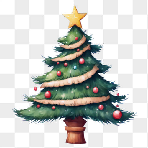 Árvore de Natal decorada com enfeites Árvore de Natal decorada com enfeites thumbnail