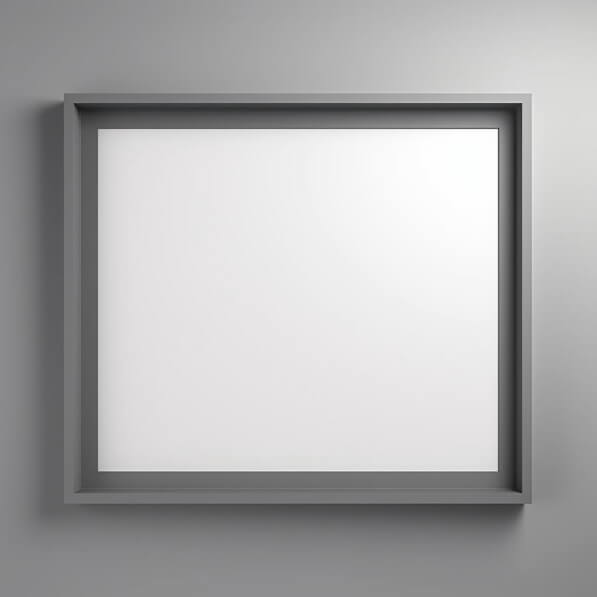 Baixe Moldura de Imagem Cinza Minimalista Backgrounds - Creative Fabrica