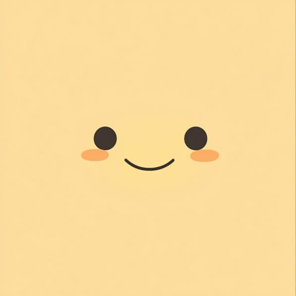 Simple Face Background Download Minimalist Smiling Face Illustration Backgrounds Online ...