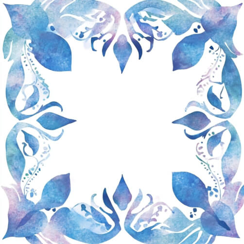 Watercolor Floral Border Patterns Watercolor Floral Border Patterns thumbnail